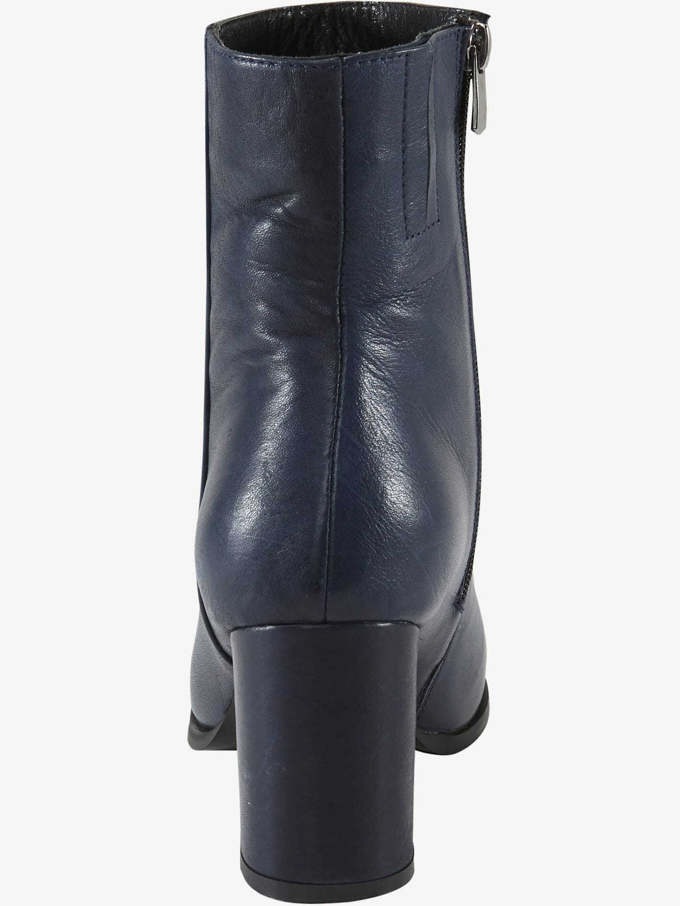 Bottines dessus cuir vachette véritable