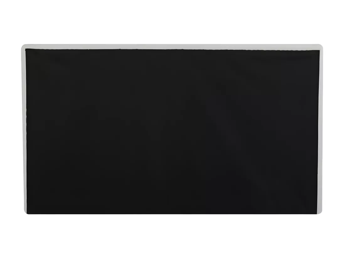 Porto - Tête de lit en tissu chenille L153 cm - Écru