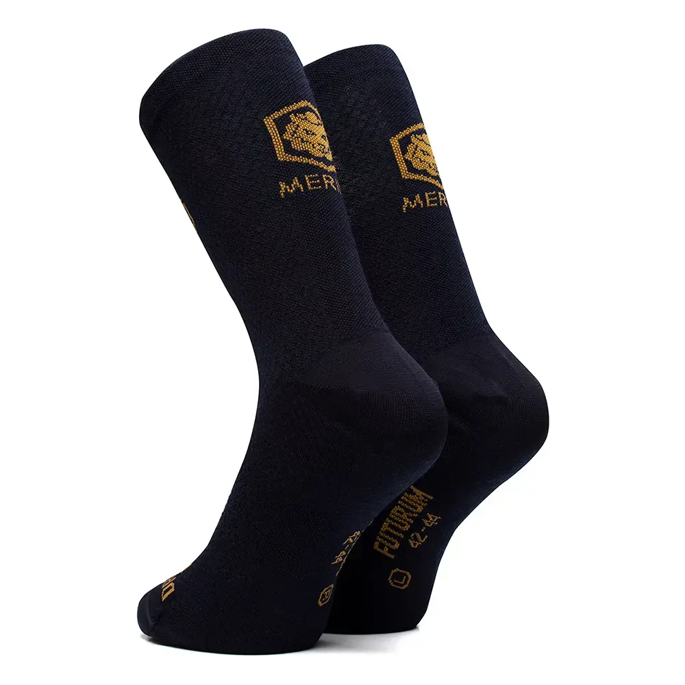 FUTURUM XTRA COOL Merino Fietssokken Donkerblauw