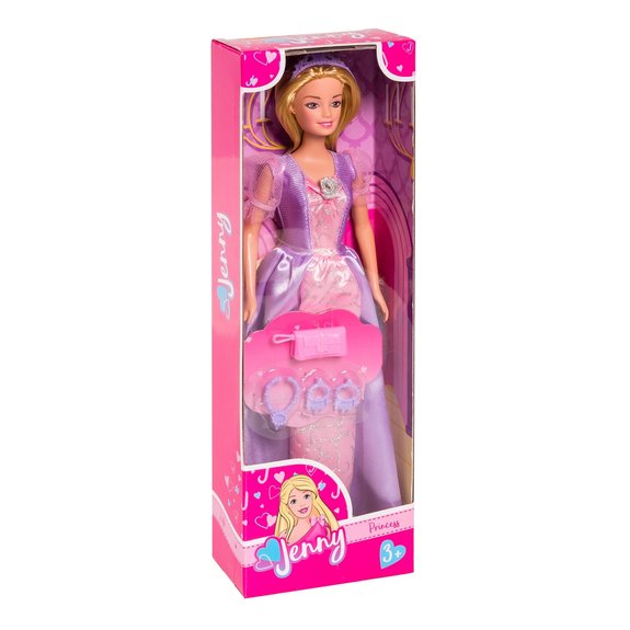 Poupée Jenny Princesse Robe Violette