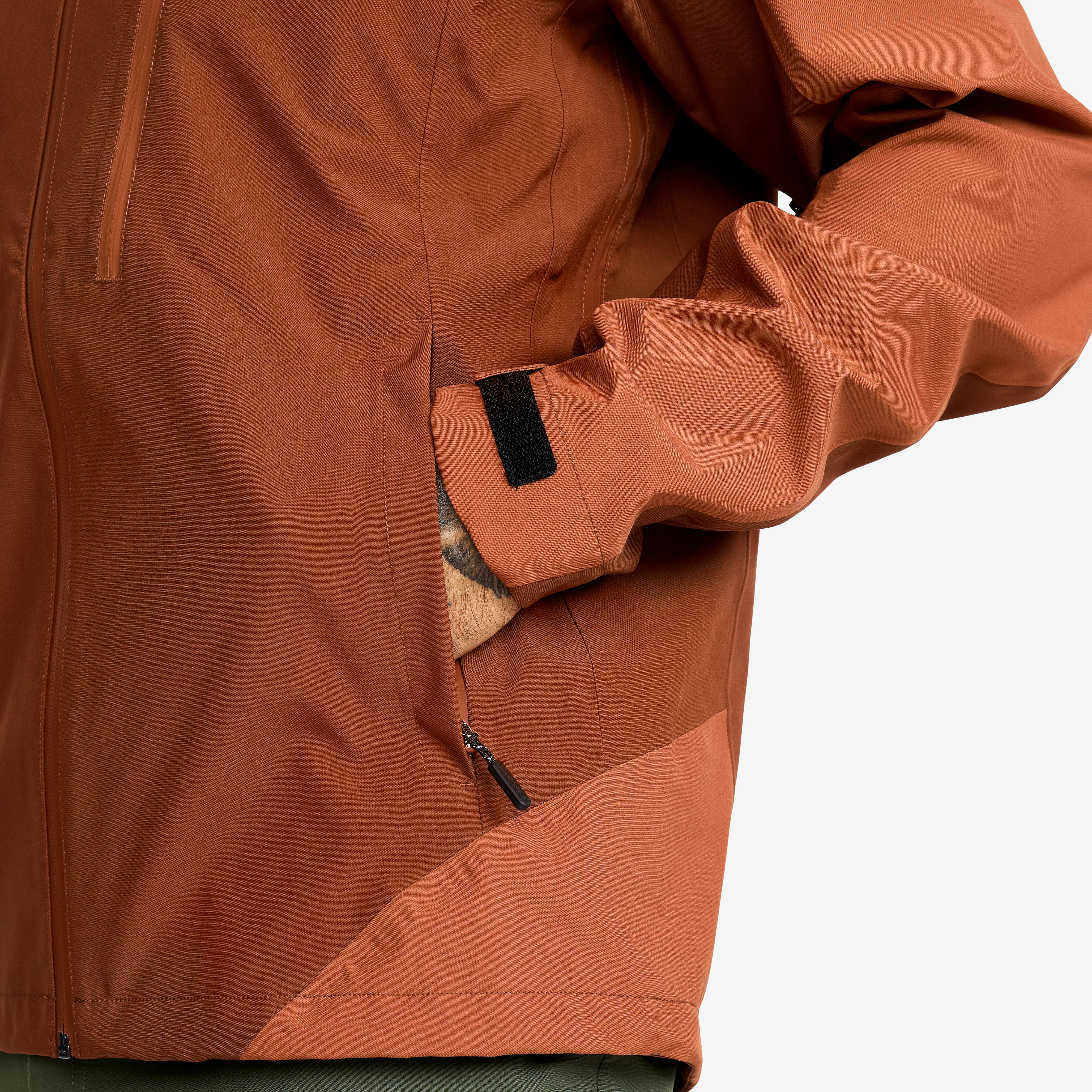 Silence Proshell 3L Jacket Herre Dusty Orange/Rusty Walnut