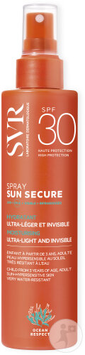 SVR Sun Secure Spray Hydratant Ultra Léger Et Invisible IP30 200ml