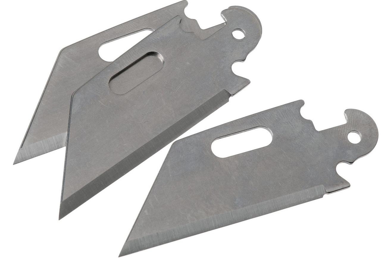 Cold Steel Click N Cut Utility Plain Edge Blades 40AP3B vervangende lemmeten