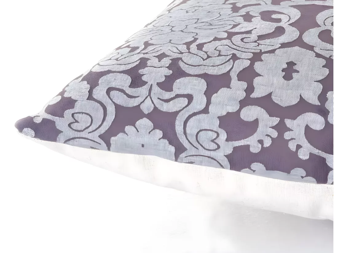 Coussin violet style baroque 45 x 45 x 5 cm DEC04081