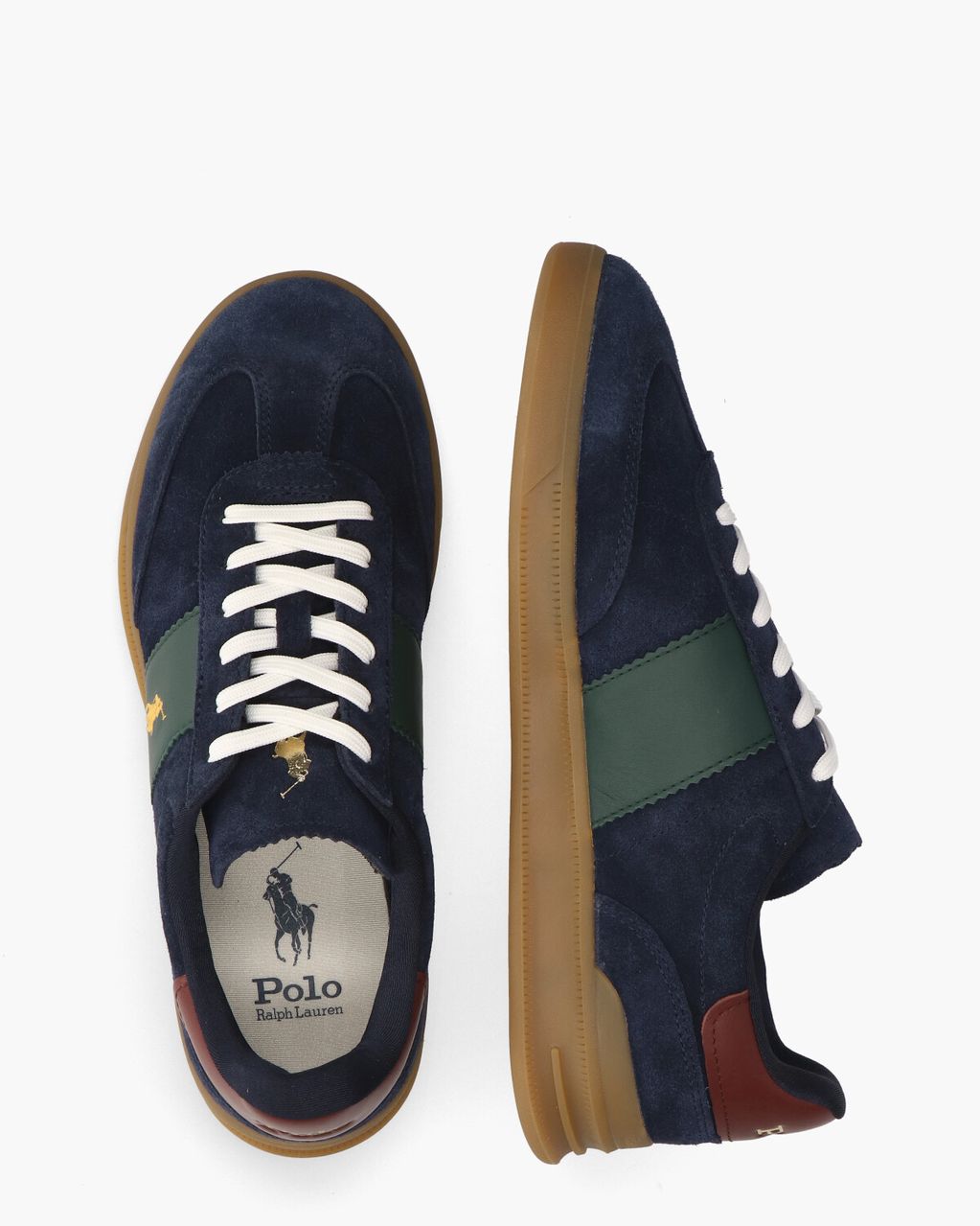 Polo Ralph Lauren Heritage Aera Donkerblauw Herensneakers