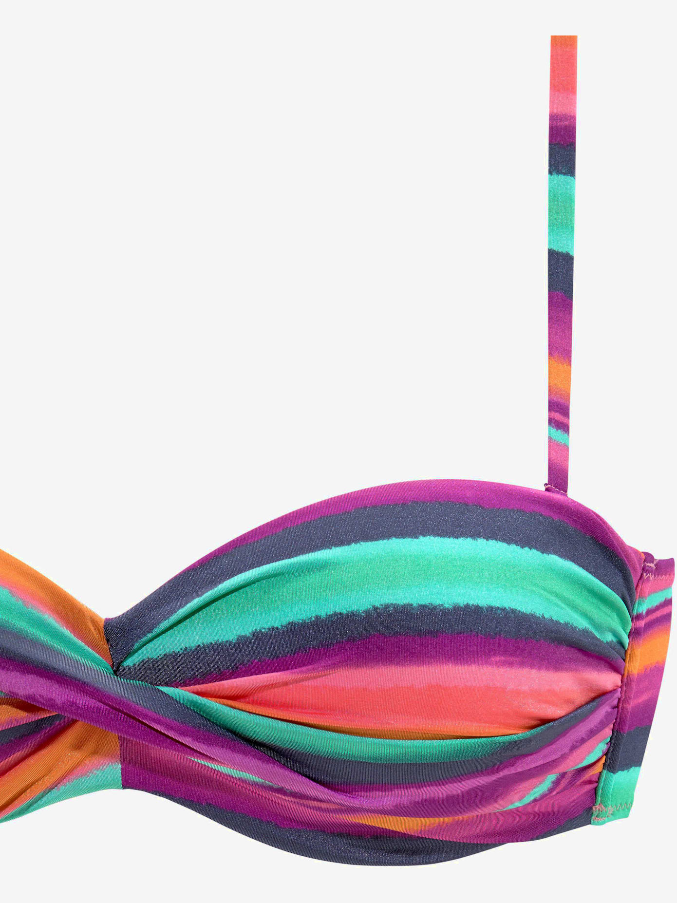 Haut de maillot de bain bandeau design élégant