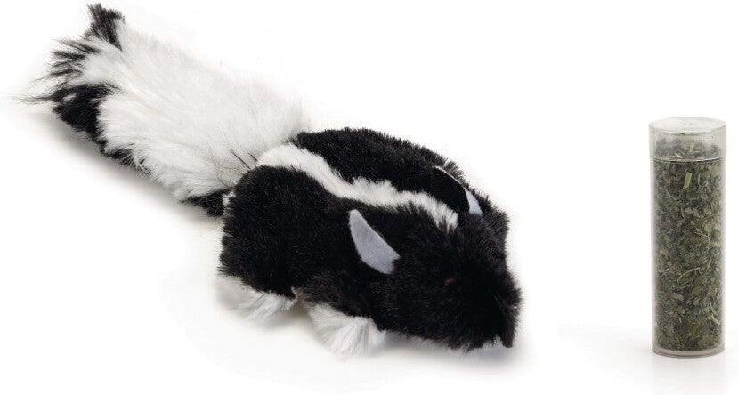Beeztees kattenspeelgoed Snuffy zwart 14 cm