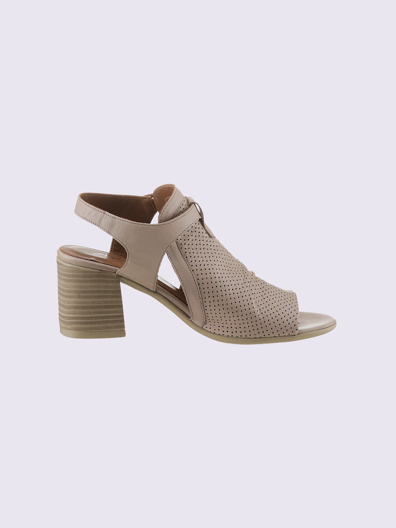 Sandales cuir nappa de vache