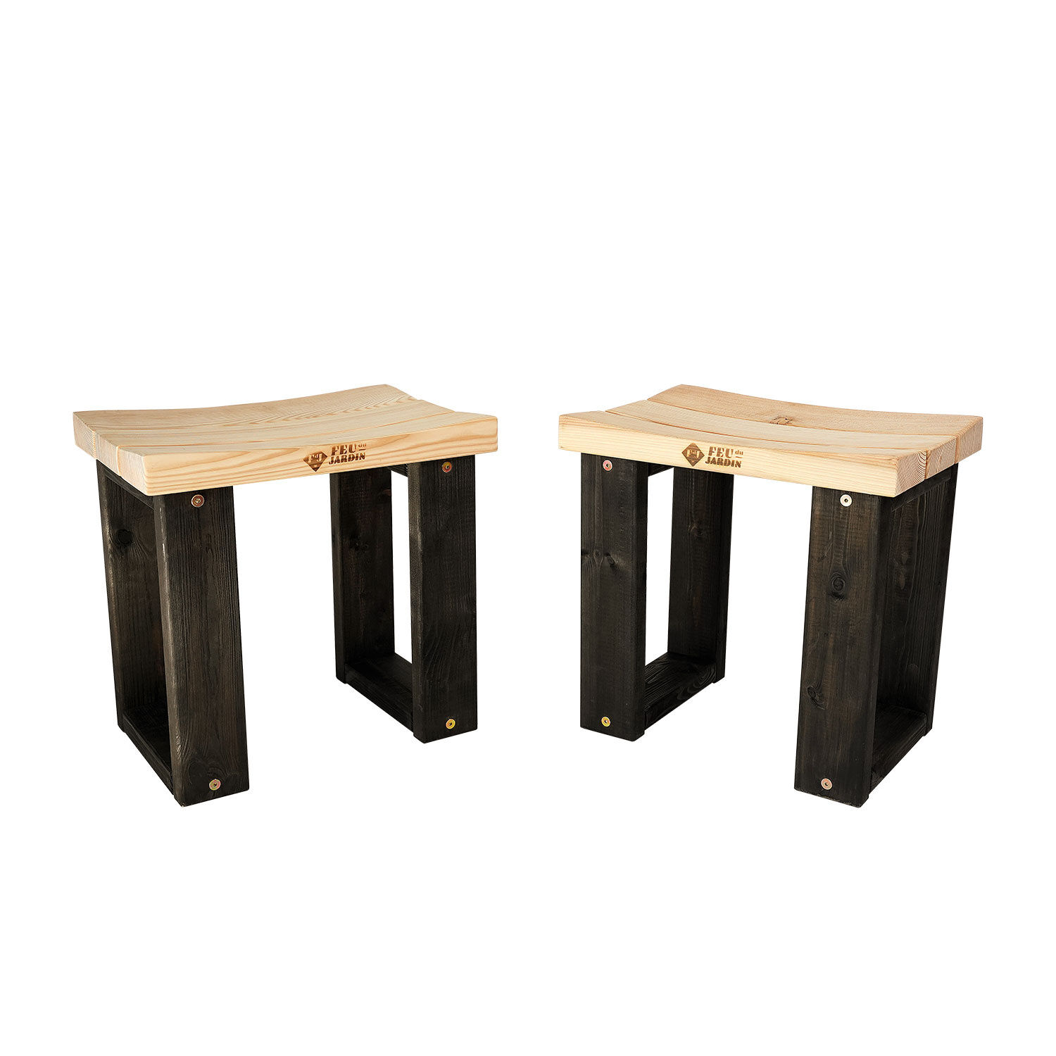 Feu du Jardin Holzhocker Convi