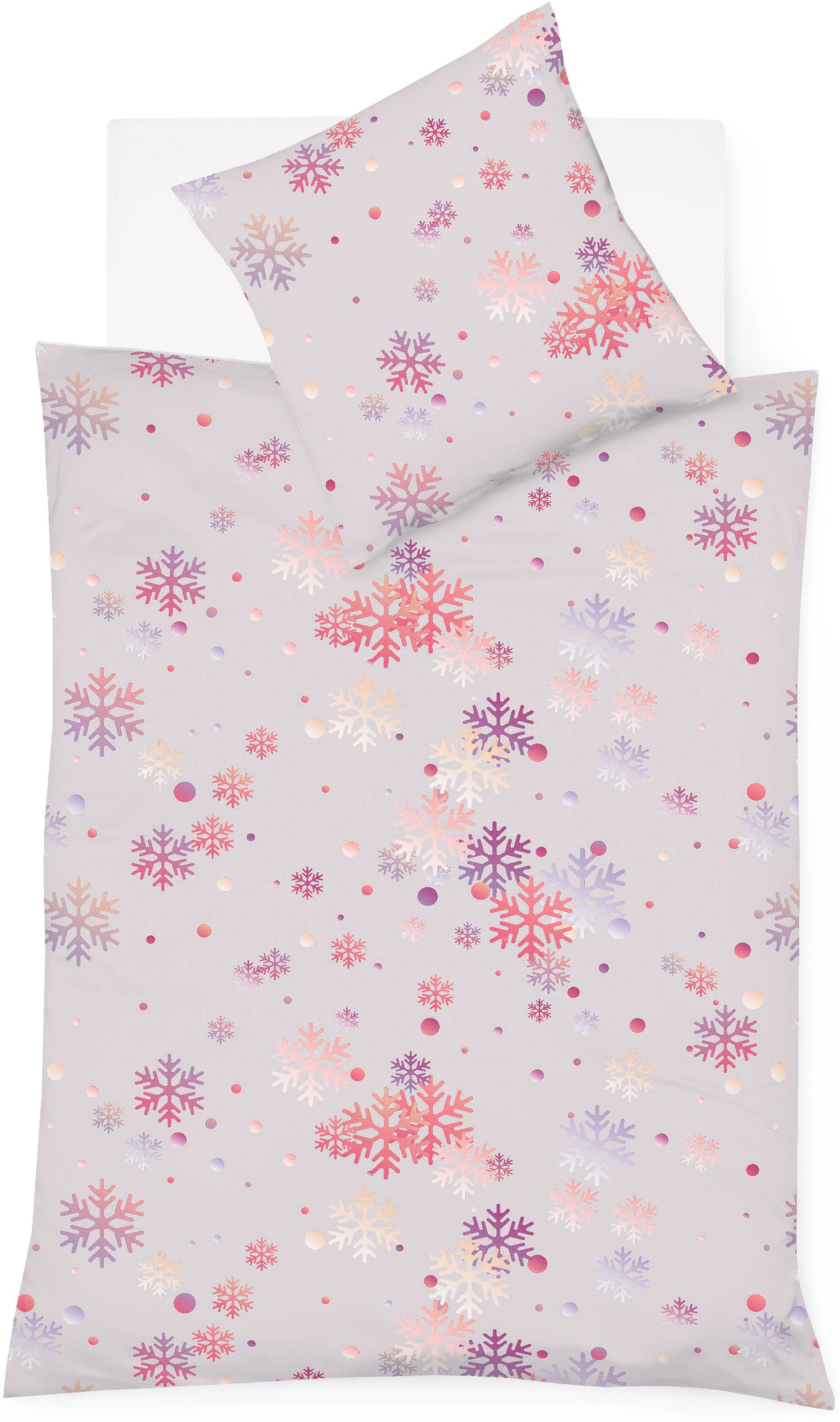 fleuresse Bettwäsche »Aspen 4375« 2 Stk. tlg. Feinbiber, Baumwolle, in Gr. 135x200, 155x220, 200x200cm