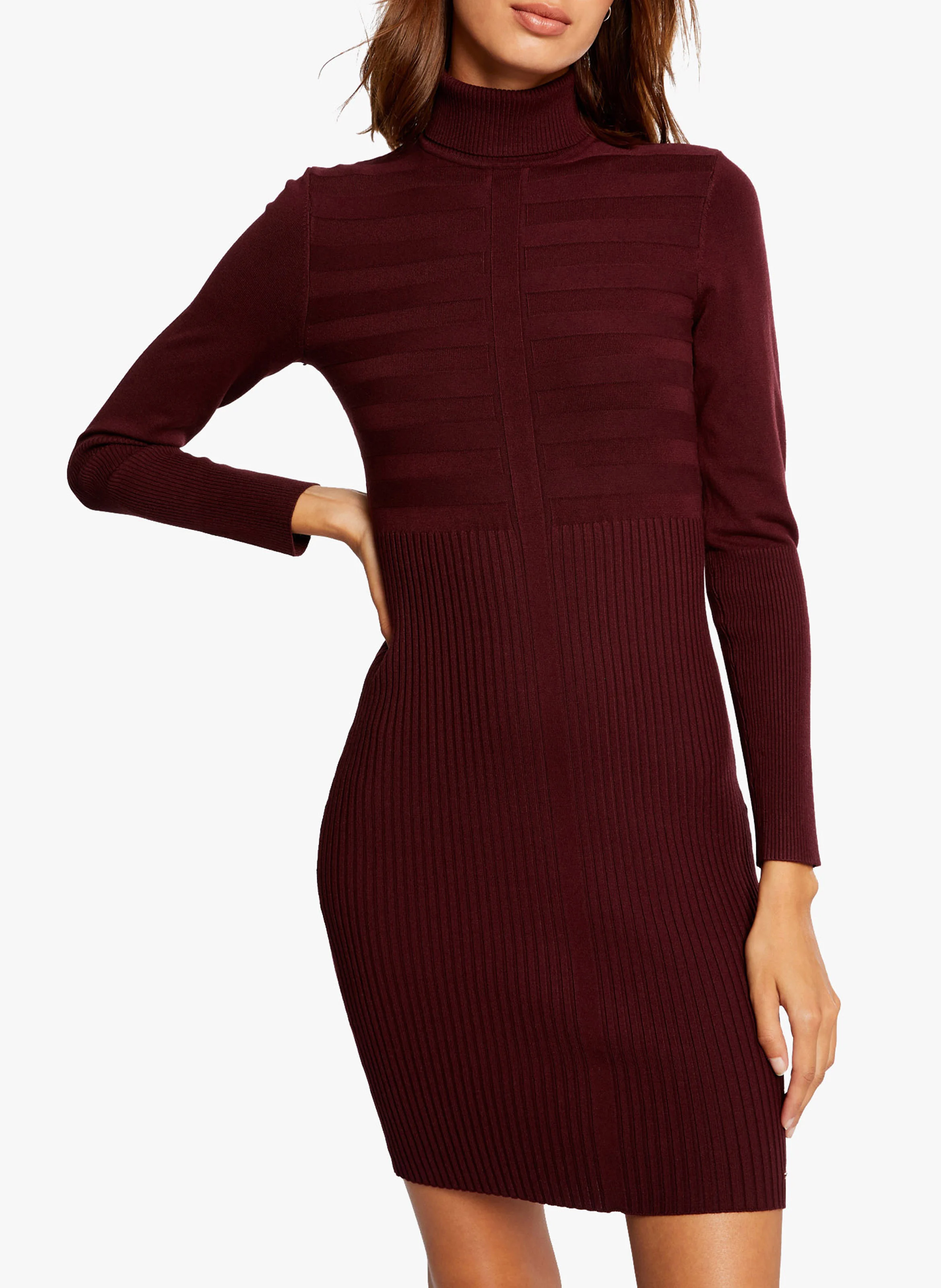 RMENTO.N - Robe courte ajustée en maille fine |
