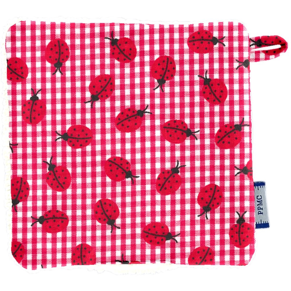 Carré Démaquillant Lavable Vichy Coccinelle