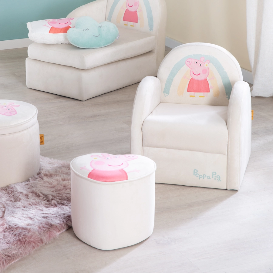 roba Kinderhocker in Herzform Peppa Pig