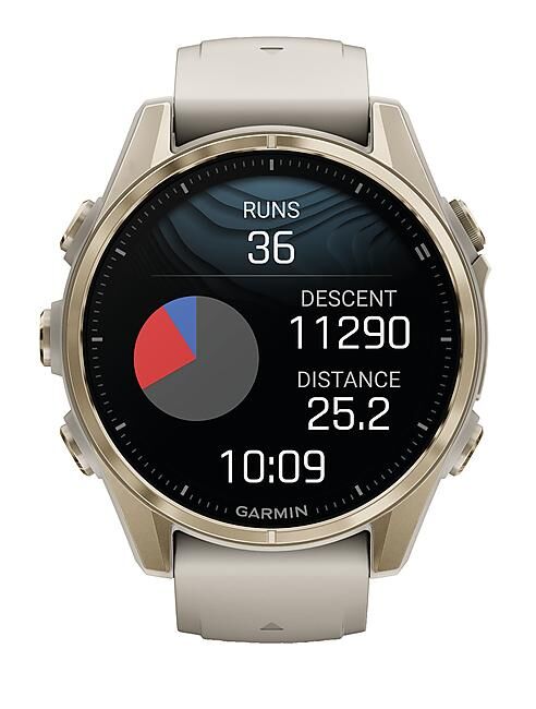 GARMIN - MONTRE GPS FENIX 8 - 43 mm SAPPHIRE AMOLED