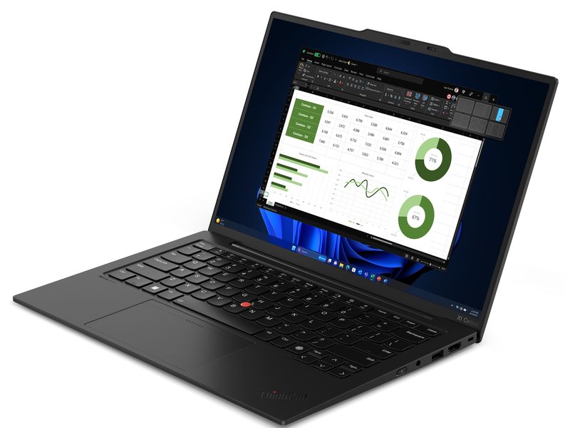 Lenovo Notebook ThinkPad X1 Carbon Gen. 12 (Intel) Ultraleichter Business-Laptop mit Carbon-Gehäuse und erweitertem Sicherheitsmanagement