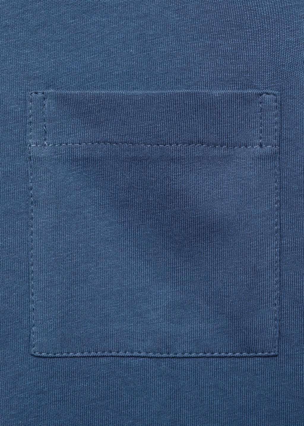 Mango Kids pyjama met streepdessin blauw/wit