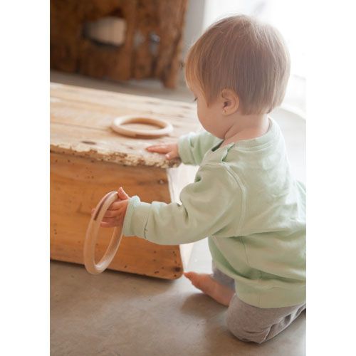 Grapat ringen naturel - 13 cm (3st)
