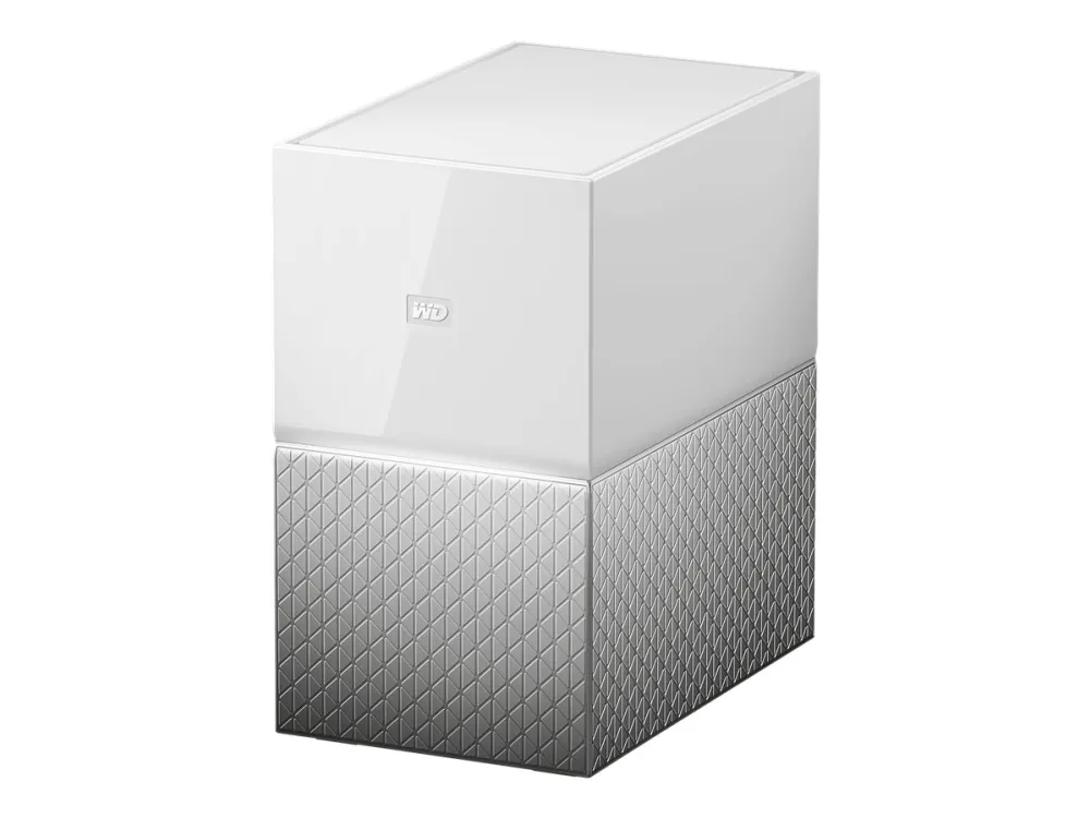WD My Cloud Home Duo WDBMUT0040JWT - Personlig cloud-opbevaringsenhed - 4 TB - HDD 2 TB x 2 - Gigabit Ethernet