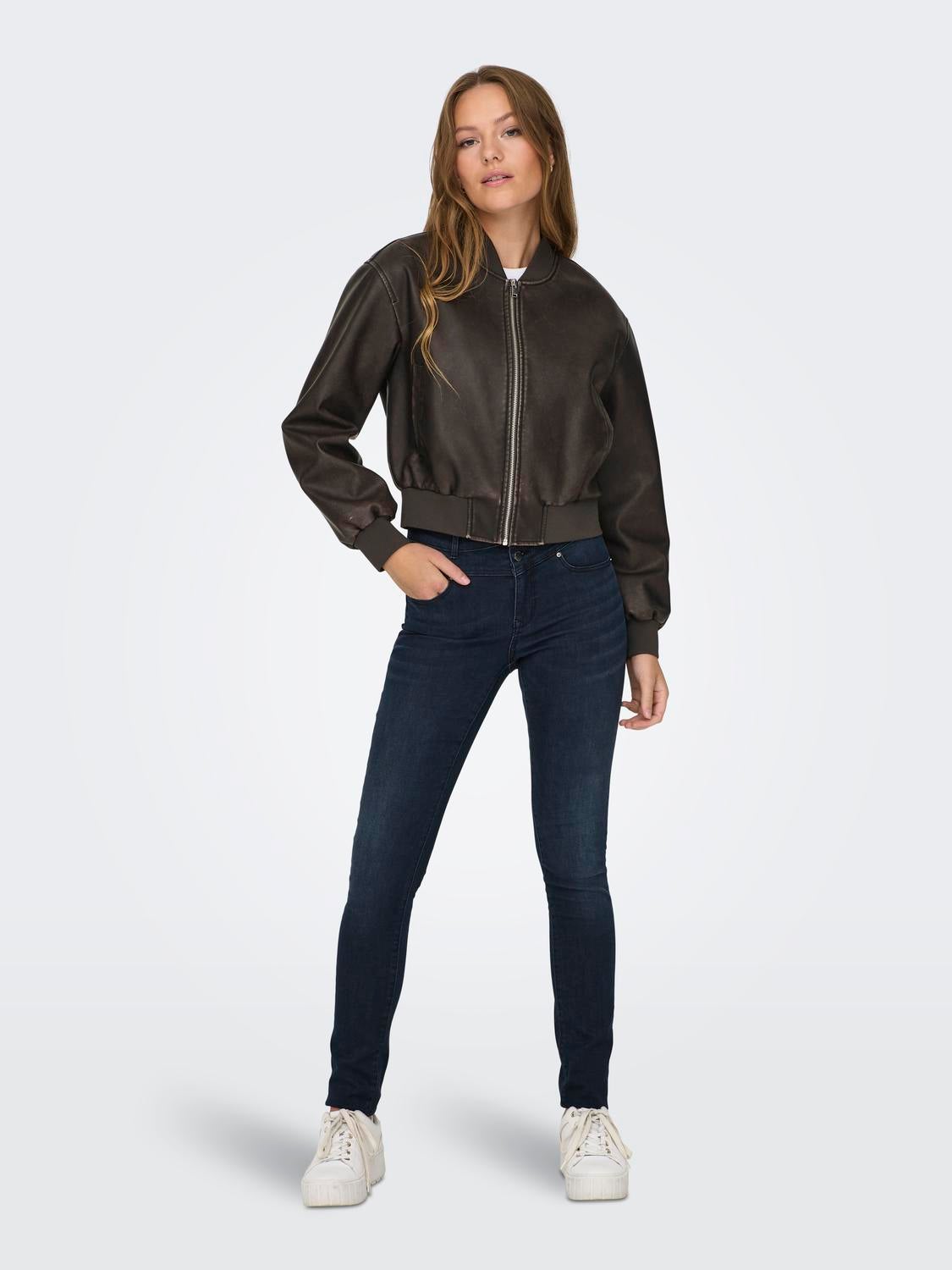 ONLJANE Blousonjacke Chocolate Brown