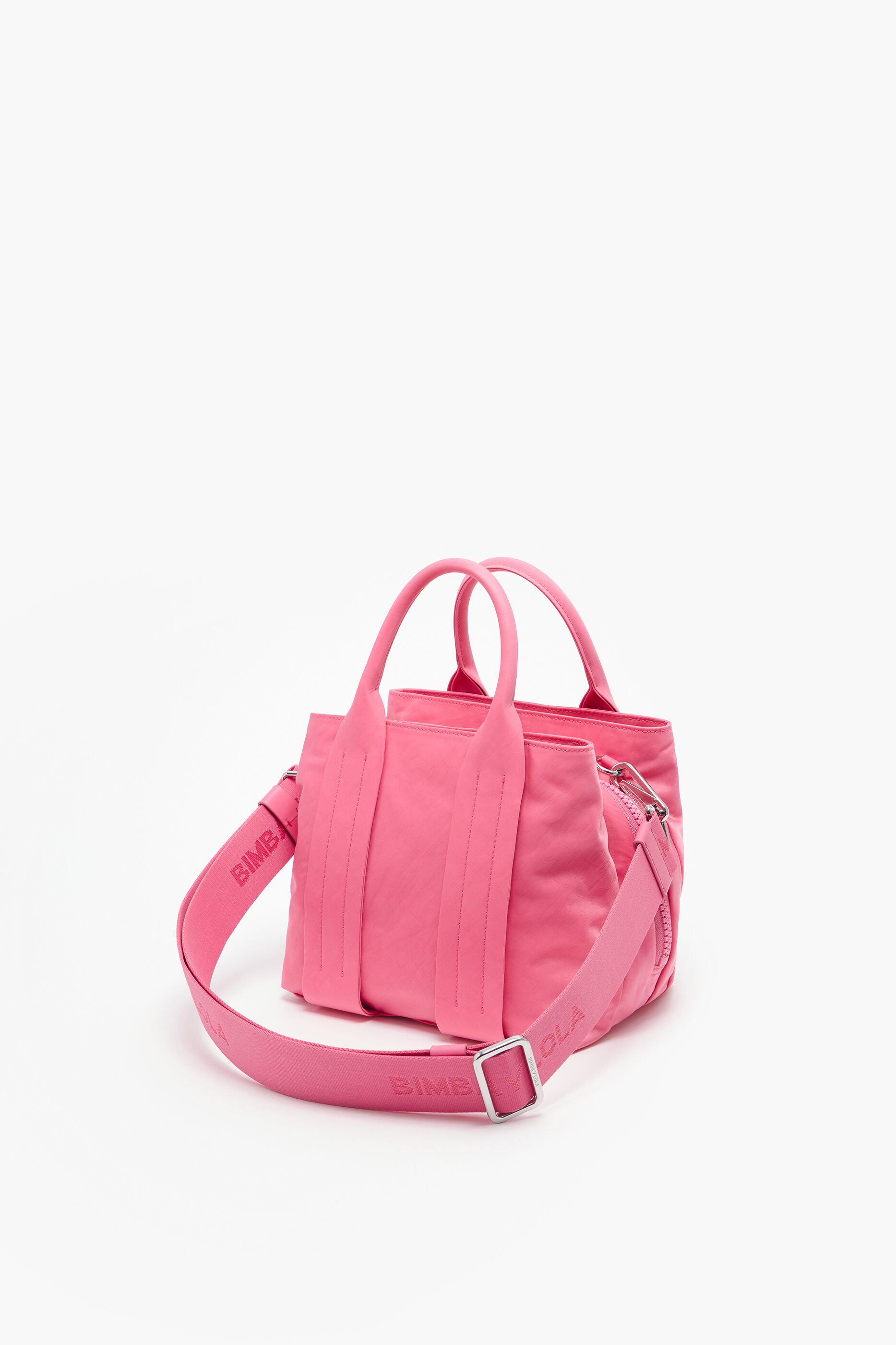 Bolsa de lona rosa (tamanho)