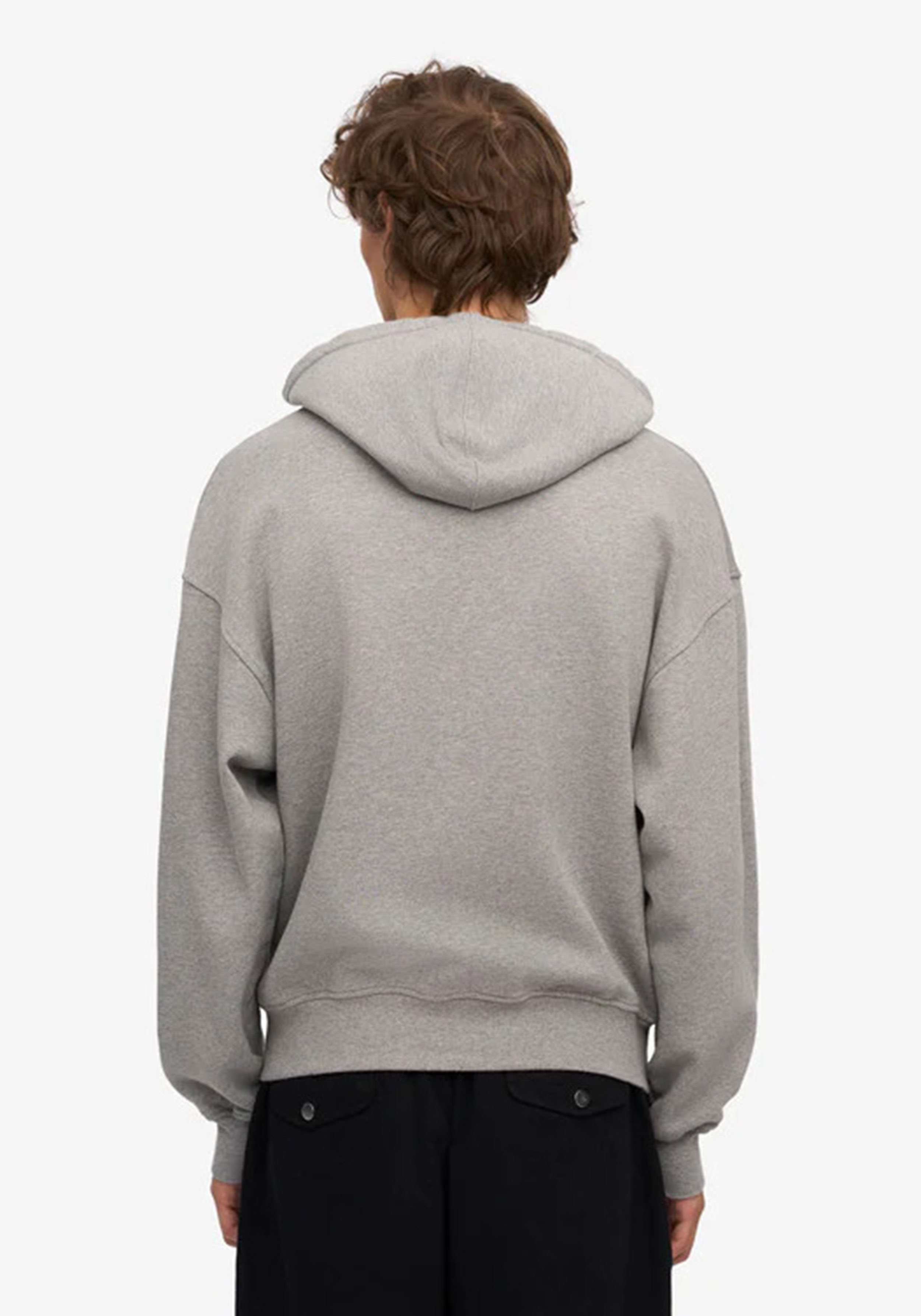 Colorful Standard Oversized Zip Hoodie Ivory White