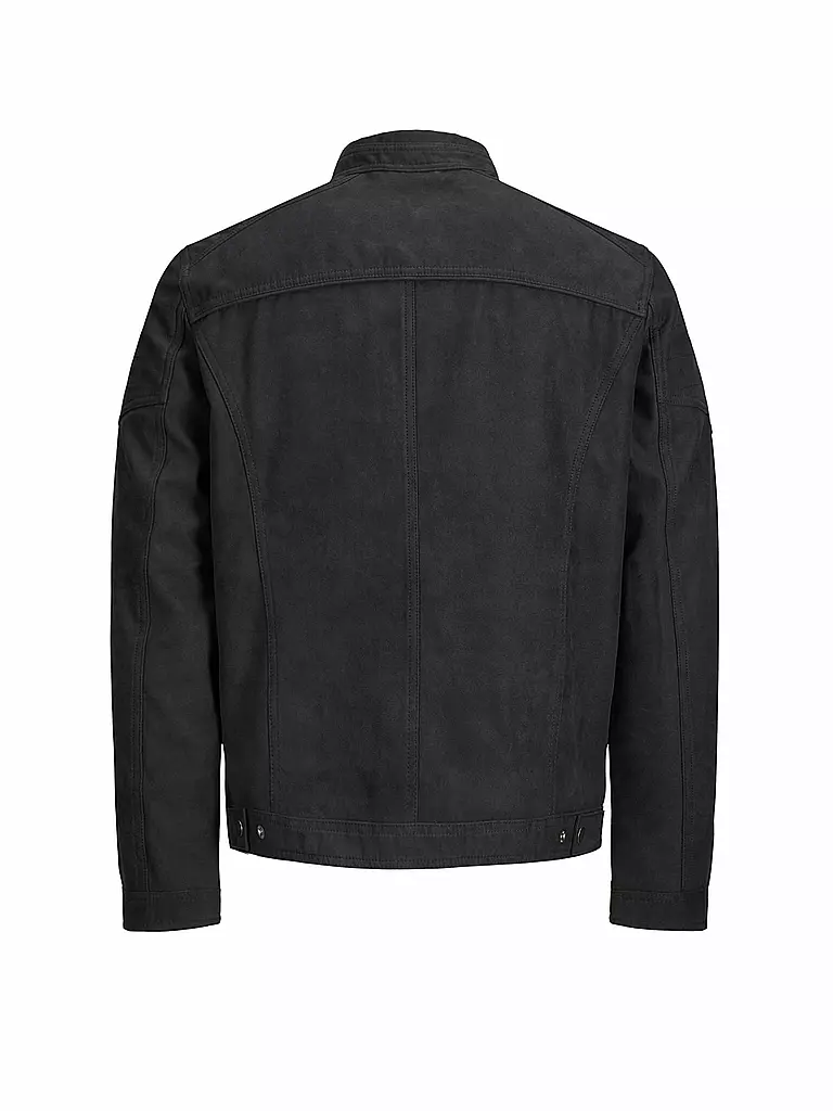 JACK & JONES Jacke in Lederoptik JCOROCKY schwarz