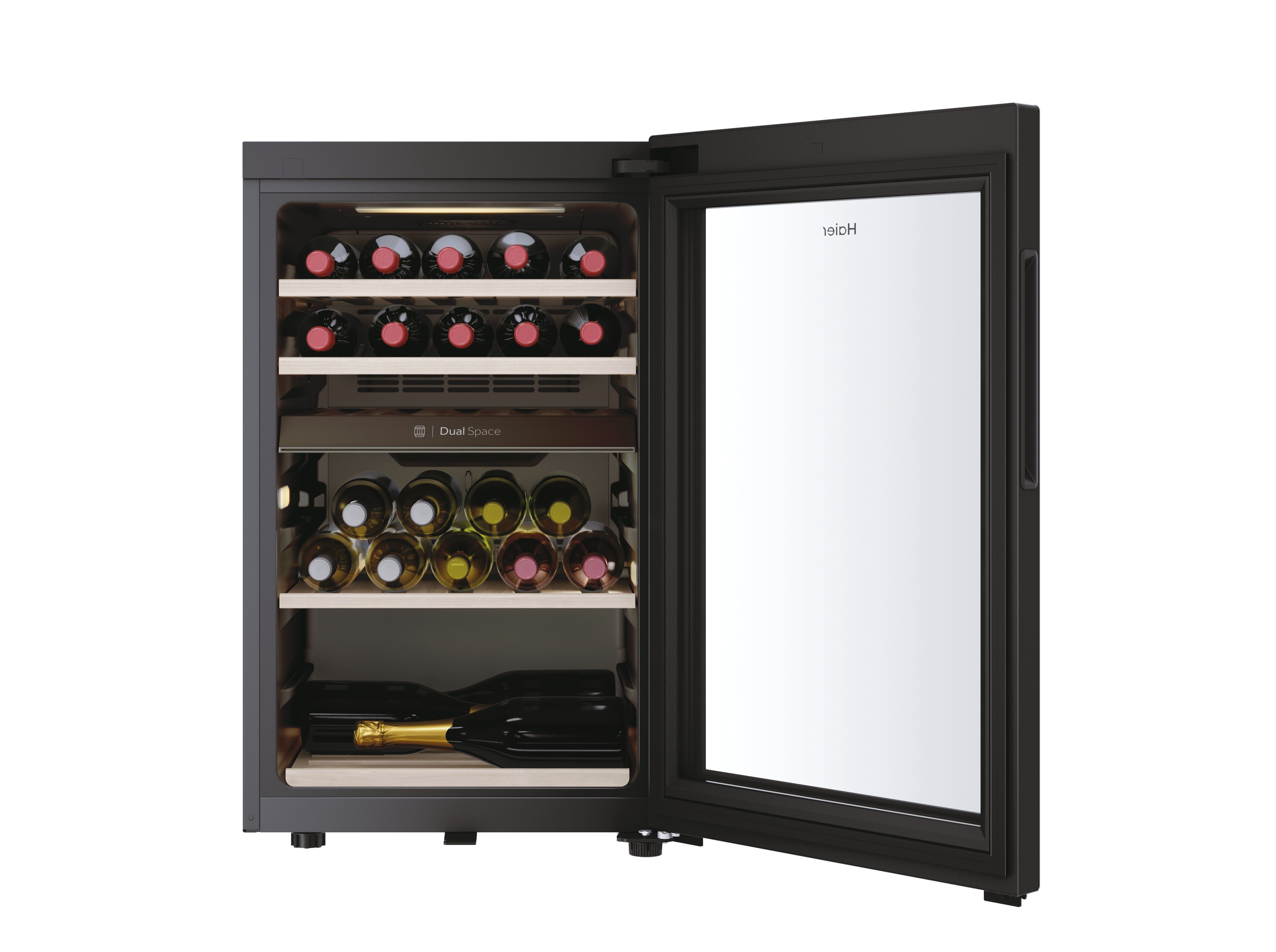 CAVE DE VINHOS HAIER HWS42GDAU1 GREY 42 GARRAFAS