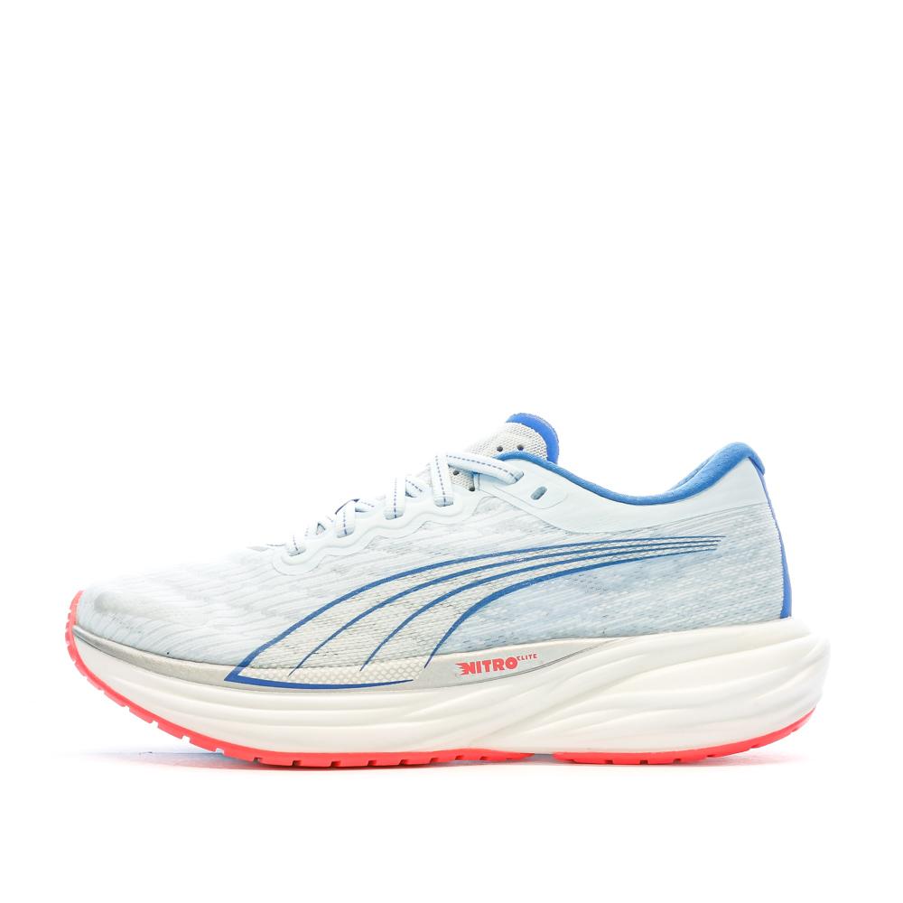 Puma Chaussures de Running Bleu Femme Puma Deviate Nitro 2