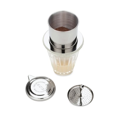 Vietnamesischer Kaffeefilter Edelstahl