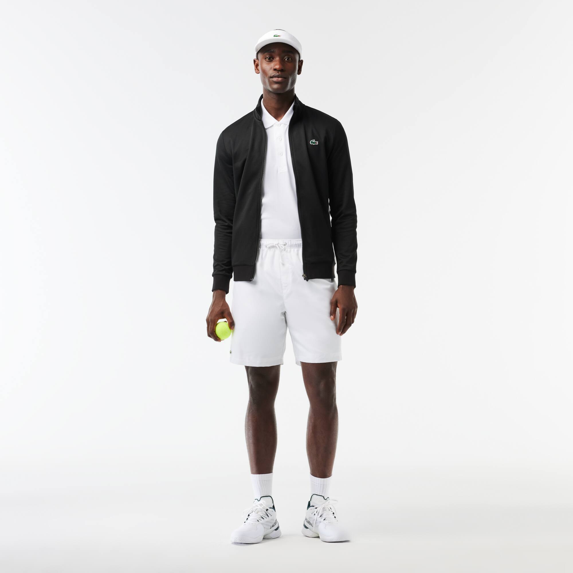 Ripstop TENNIS Sweat-Jacke Sweatshirts - Schwarz - Lacoste - Herren