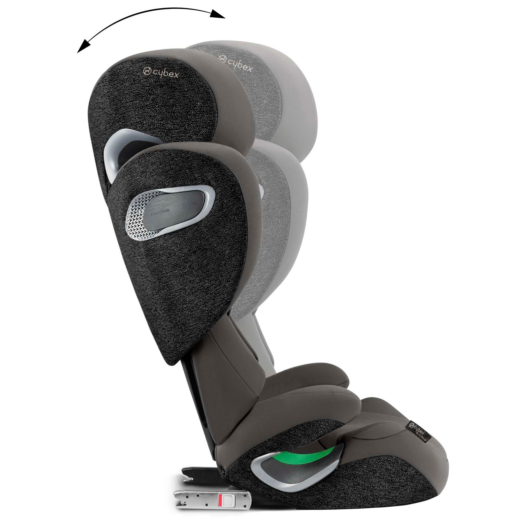 Cybex Solution T i-Fix grijs - autostoelen groep 2/3 - Prénatal