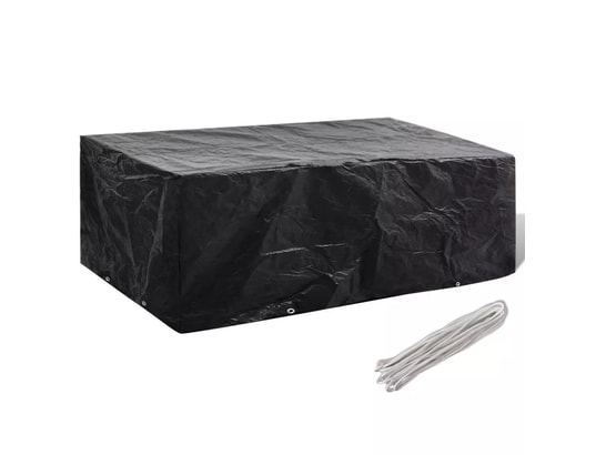 VIDAXL - Housse de table extérieur Housse de salon de jardin 8 œillets 200 x 160 x 70 cm