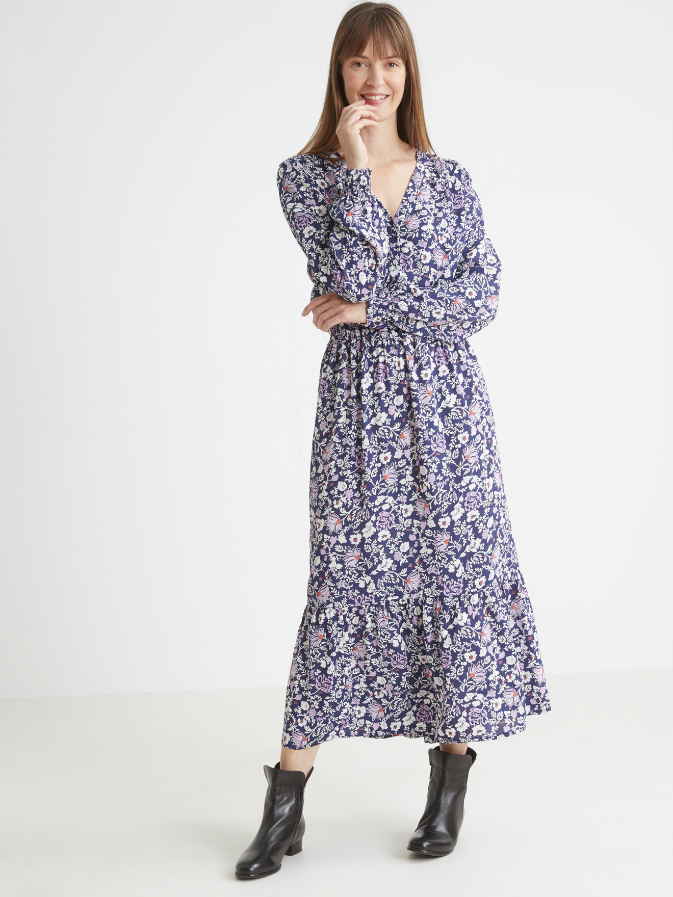 Robe longue esprit bohème