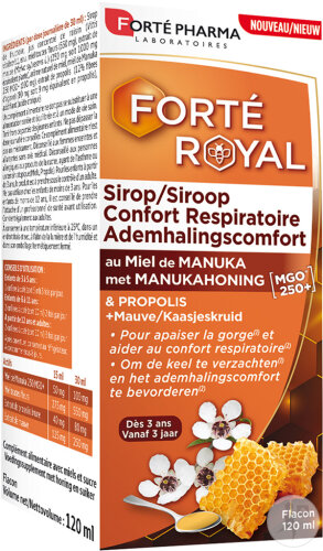 Forté Pharma Forté Royal Sirop Manuka 120ml