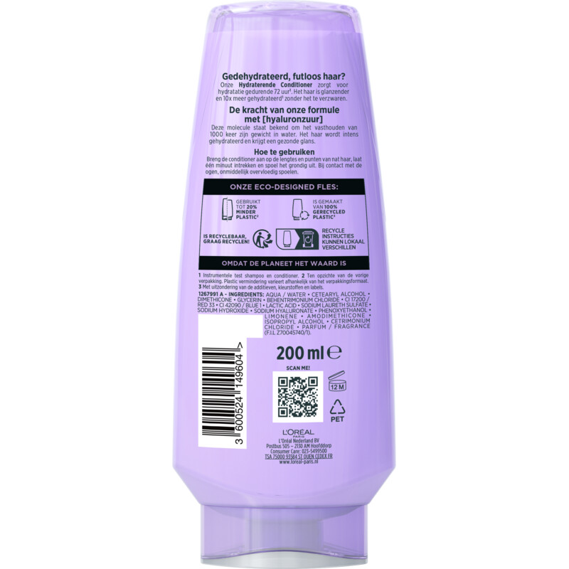 L'Oréal Paris Elvive Hyaluron plump hydraterende conditioner
