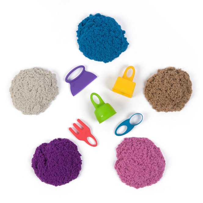 Kinetic Sand - Farbspiel Koffer