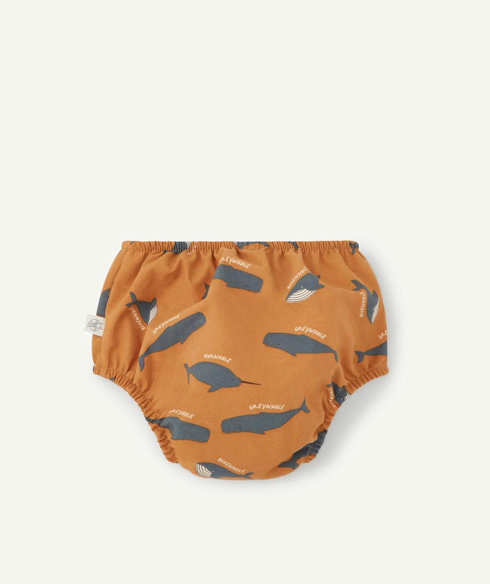 LASSIGCOUCHE DE BAIN CAMEL THÈME BALEINE