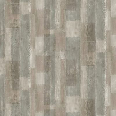 Revêtement sol PVC Tarkett Exclu Patchwood gris 4m (vendu au m²)