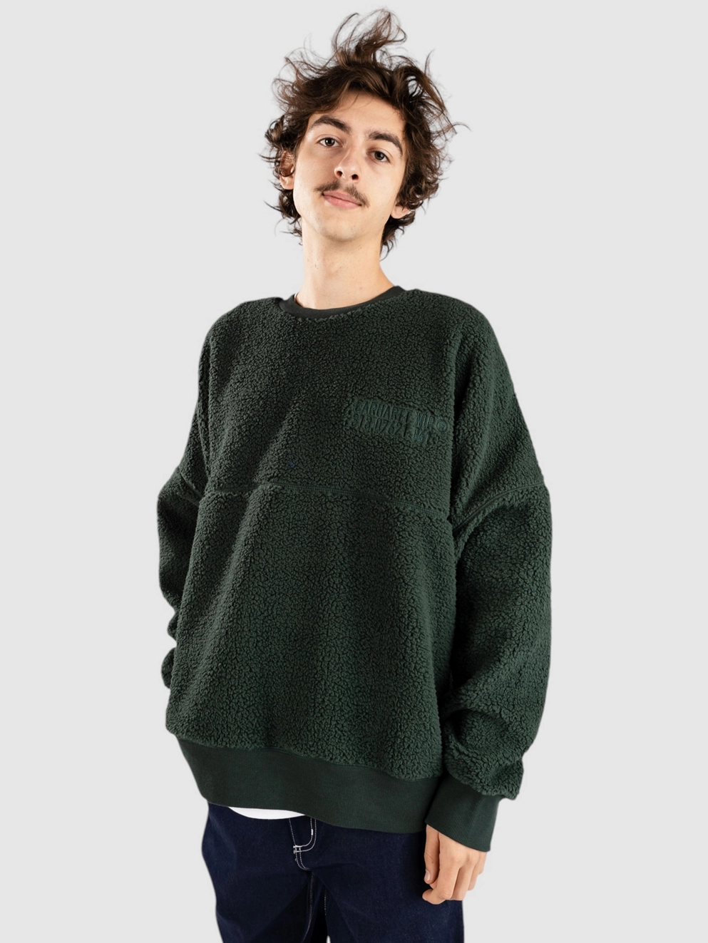 Carhartt WIP Coordinate Sweater sycamore tree/green