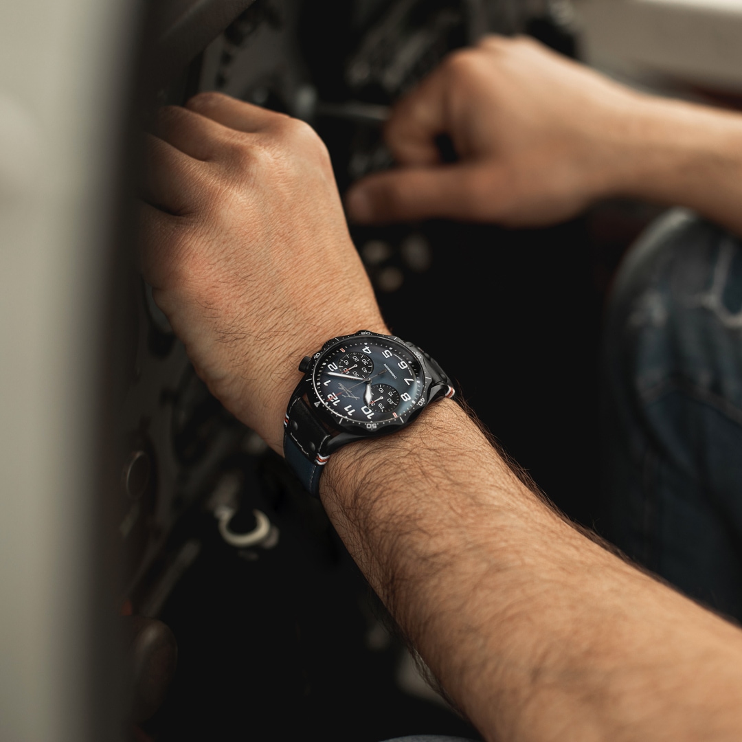 Junghans Meister Pilot Chronoscope Automatik Limited Edition
