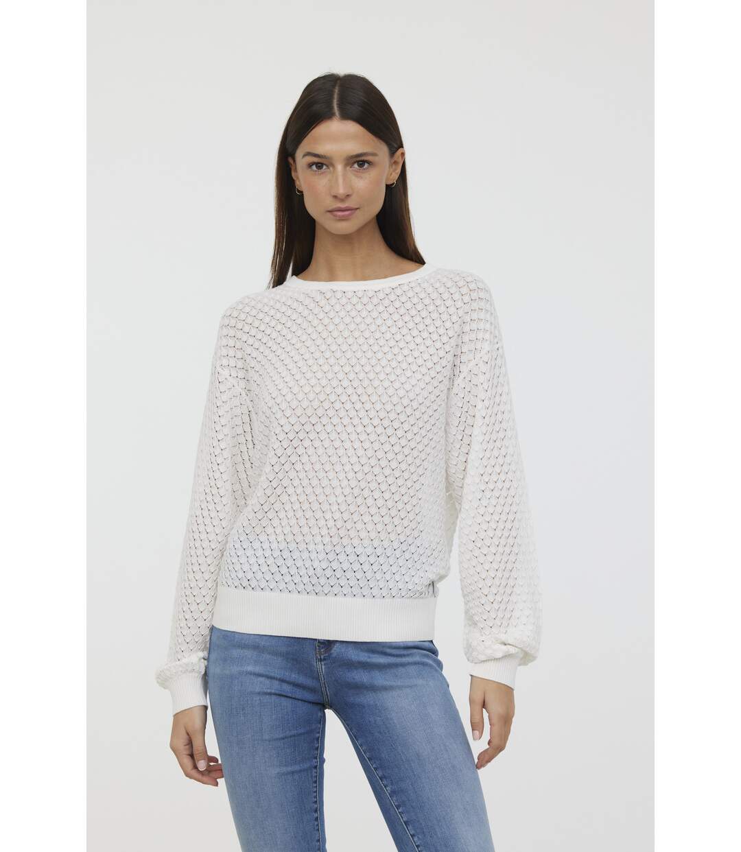 Pull manches longues coton regular CALIO