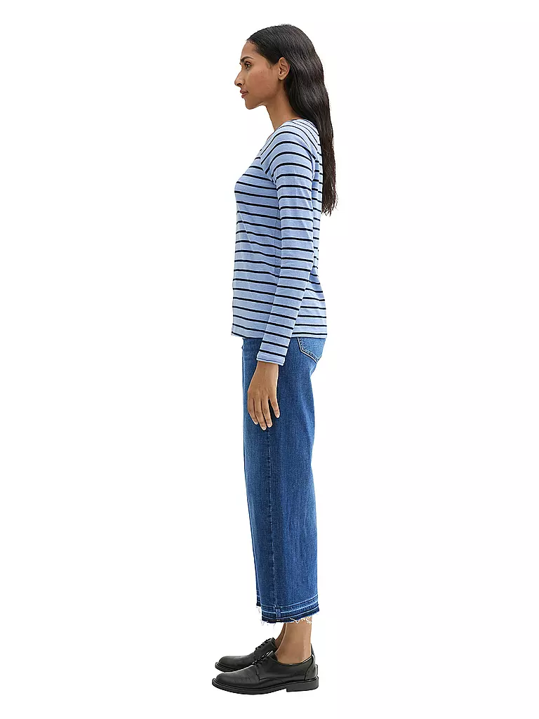 TOM TAILOR Jeans Flared Fit blau