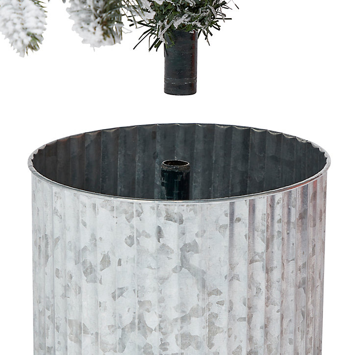 Sapin artificiel coloris vert Ø.60 x H.91 cm support inclus