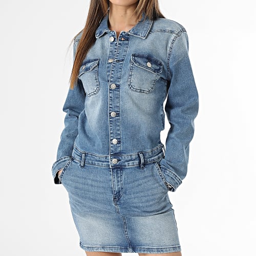 Combinaison Jean Femme Blush Bleu Wash
