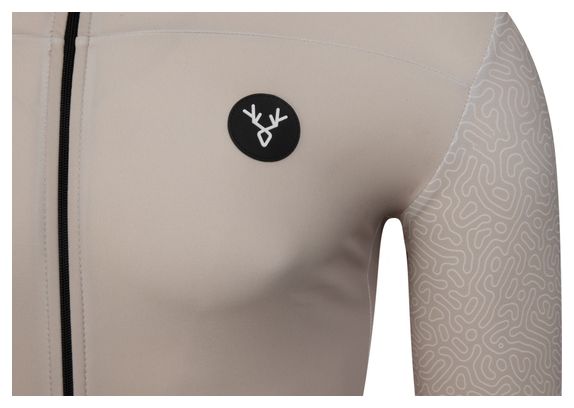 Maillot Manches Longues LeBram Soulor Sable Coupe Ajustée