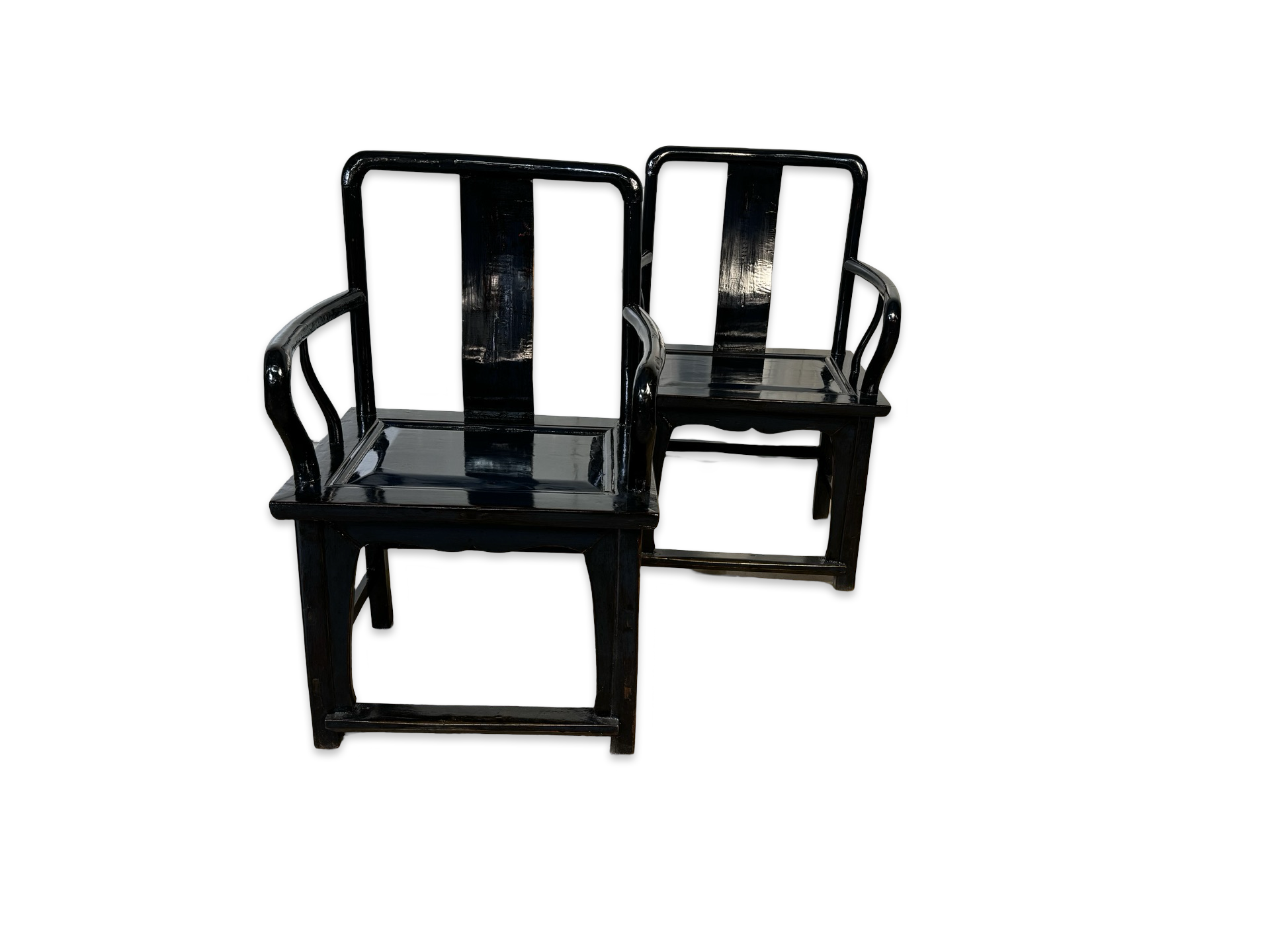 Stoel donker blauw (Set van 2) Lak