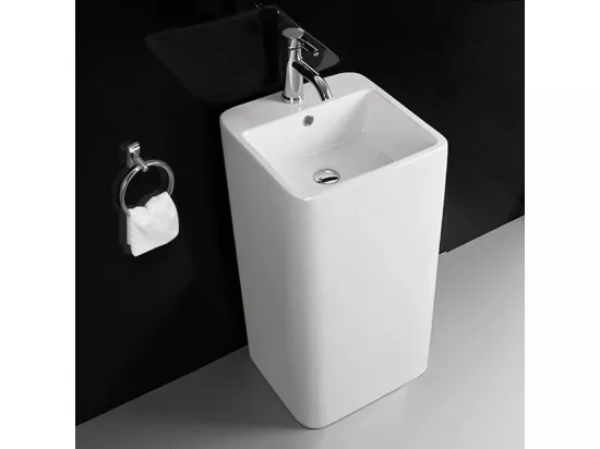 Vasque Autoportante Rea Frisa White