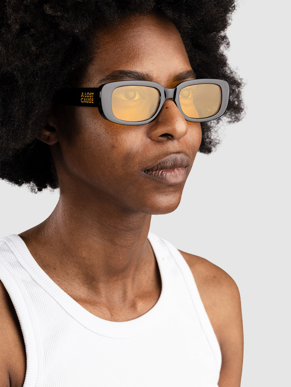 A Lost Cause Hype Black Sunglasses black