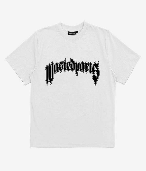 Wasted Paris Pitcher T-Shirt (white black)