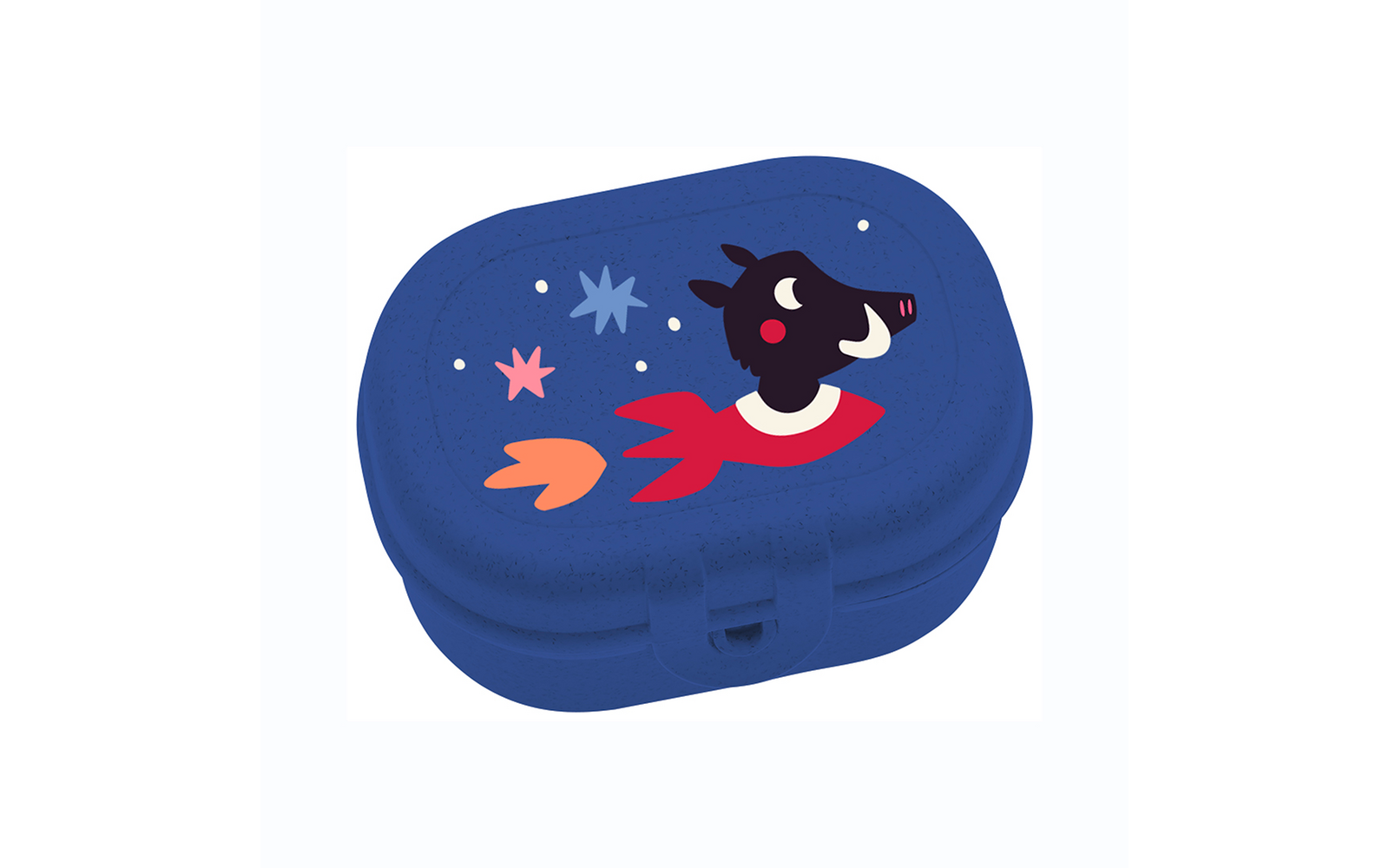 Koziol Pascal Mini Snackbox / Essensdose organic red dreams